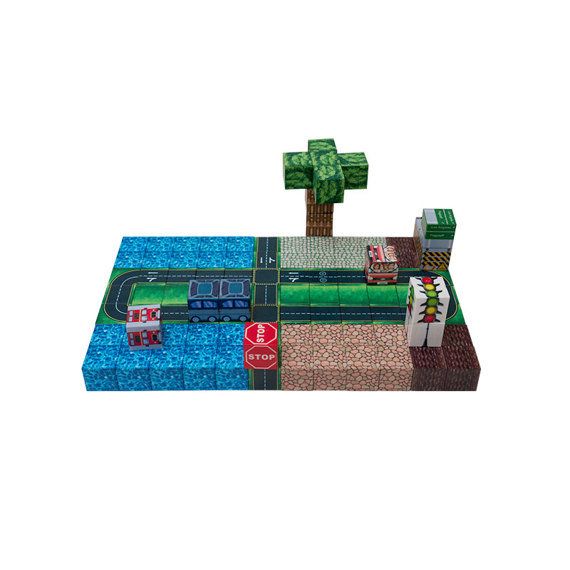 Highway Series Magnetic Block Cubes